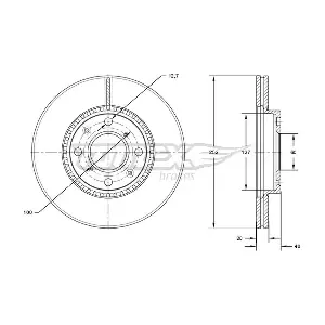TX 72-14 TOMEX Brakes