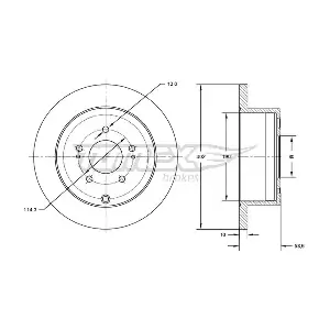 TX 73-16 TOMEX Brakes