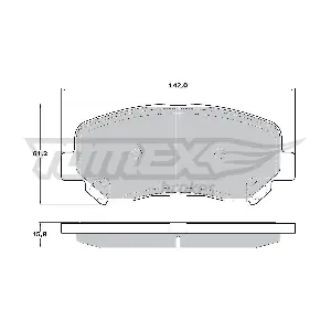 TX 17-25 TOMEX Brakes