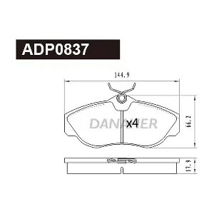 ADP0837 DANAHER