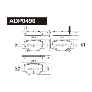 ADP0496 DANAHER