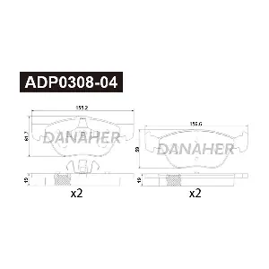 ADP0308-04 DANAHER