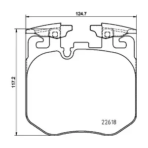 8DB 355 039-461 HELLA PAGID