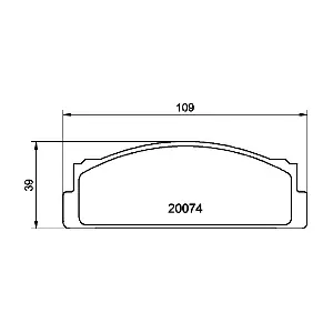 8DB 355 007-101 HELLA PAGID