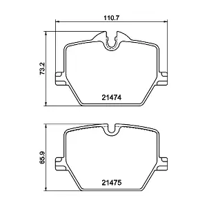 8DB 355 040-601 HELLA PAGID