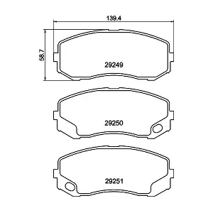 8DB 355 005-581 HELLA PAGID