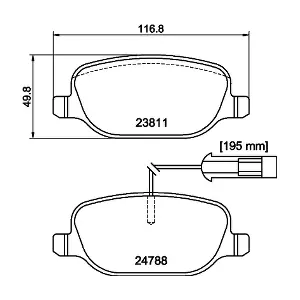 8DB 355 015-571 HELLA PAGID