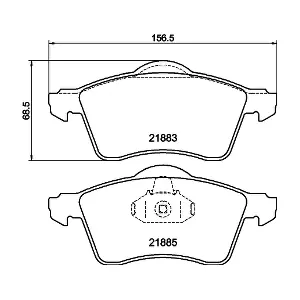 8DB 355 008-011 HELLA PAGID