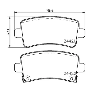 8DB 355 012-991 HELLA PAGID