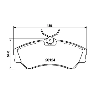 8DB 355 017-881 HELLA PAGID