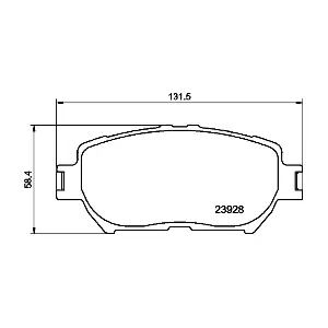 8DB 355 010-431 HELLA PAGID