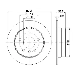8DD 355 106-951 HELLA PAGID