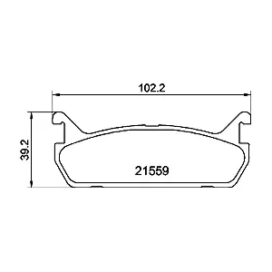8DB 355 016-601 HELLA PAGID