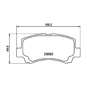 8DB 355 009-681 HELLA PAGID