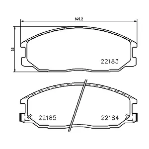 8DB 355 023-281 HELLA PAGID