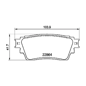 8DB 355 040-501 HELLA PAGID