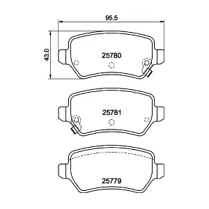 8DB 355 040-611 HELLA PAGID