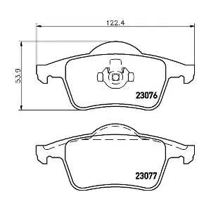 8DB 355 008-871 HELLA PAGID