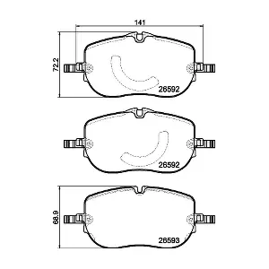 8DB 355 044-261 HELLA PAGID