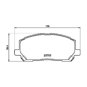 8DB 355 011-161 HELLA PAGID