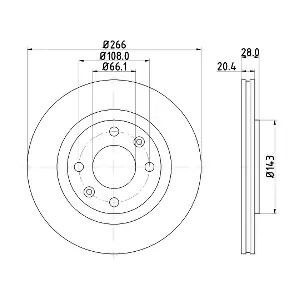 8DD 355 123-961 HELLA PAGID