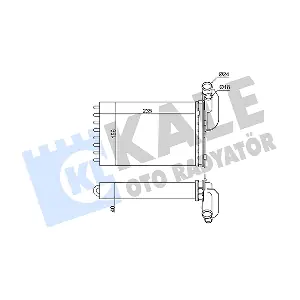 110098 KALE OTO RADYATOR