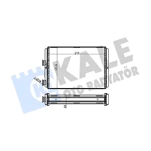 268400 KALE OTO RADYATOR