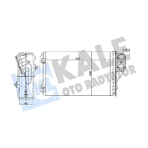346475 KALE OTO RADYATOR