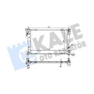 353680 KALE OTO RADYATOR