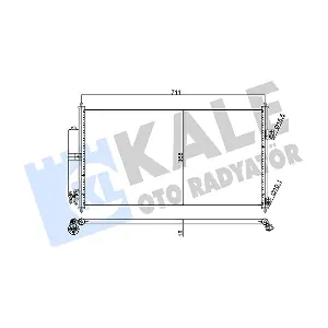 345795 KALE OTO RADYATOR