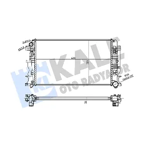 354980 KALE OTO RADYATOR