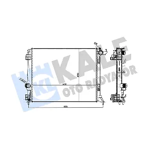 0520241AB KALE OTO RADYATOR