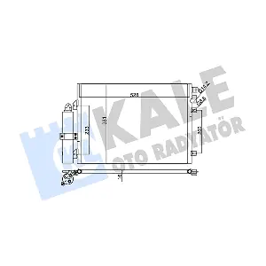 345285 KALE OTO RADYATOR