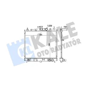 342050 KALE OTO RADYATOR