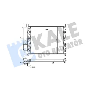 342270 KALE OTO RADYATOR