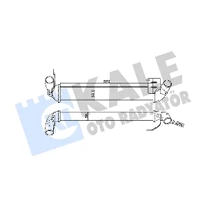 KALE OTO RADYATOR 345120