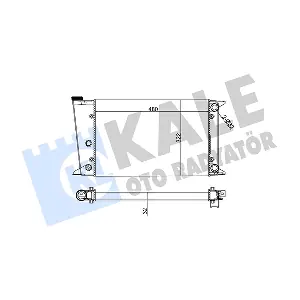 117900 KALE OTO RADYATOR