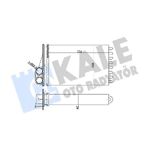 352055 KALE OTO RADYATOR