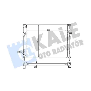 351035 KALE OTO RADYATOR