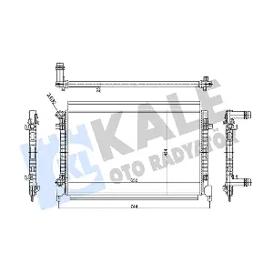 355680 KALE OTO RADYATOR