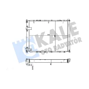 107800 KALE OTO RADYATOR