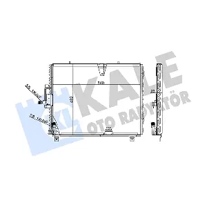 392700 KALE OTO RADYATOR