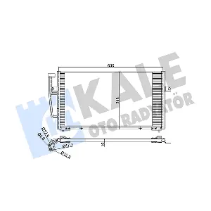390400 KALE OTO RADYATOR