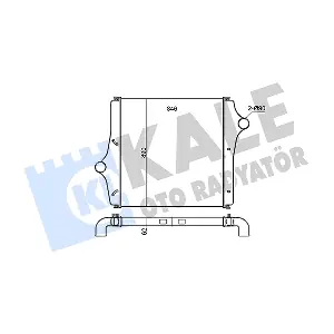 3055 KALE OTO RADYATOR