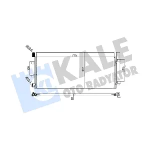 342560 KALE OTO RADYATOR