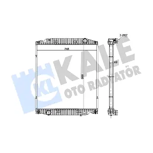 349385 KALE OTO RADYATOR