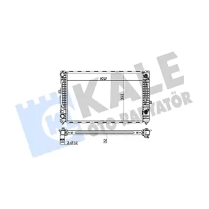 368000 KALE OTO RADYATOR