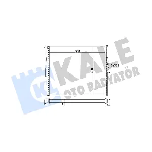 354500 KALE OTO RADYATOR