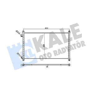 345705 KALE OTO RADYATOR