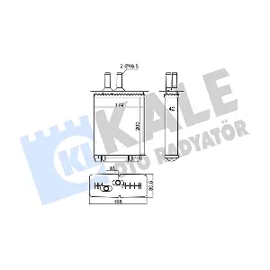 346370 KALE OTO RADYATOR